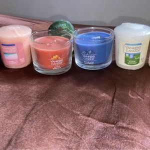 Assorted mini yankee candles